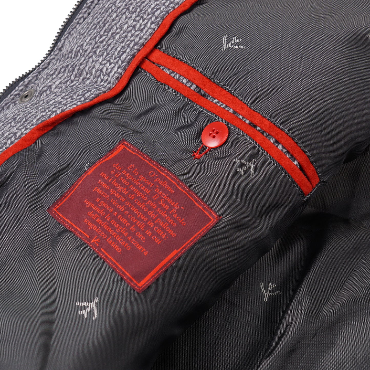 Isaia Cable Printed Quilted Puffer Vest - Top Shelf Apparel