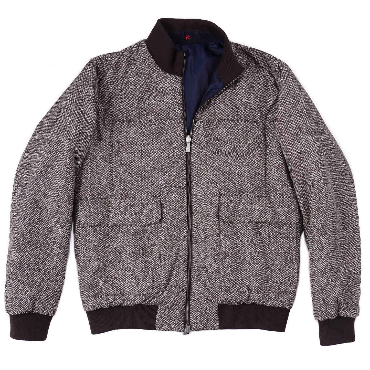 Isaia Reversible 'Extralight Aqua' Bomber Jacket - Top Shelf Apparel