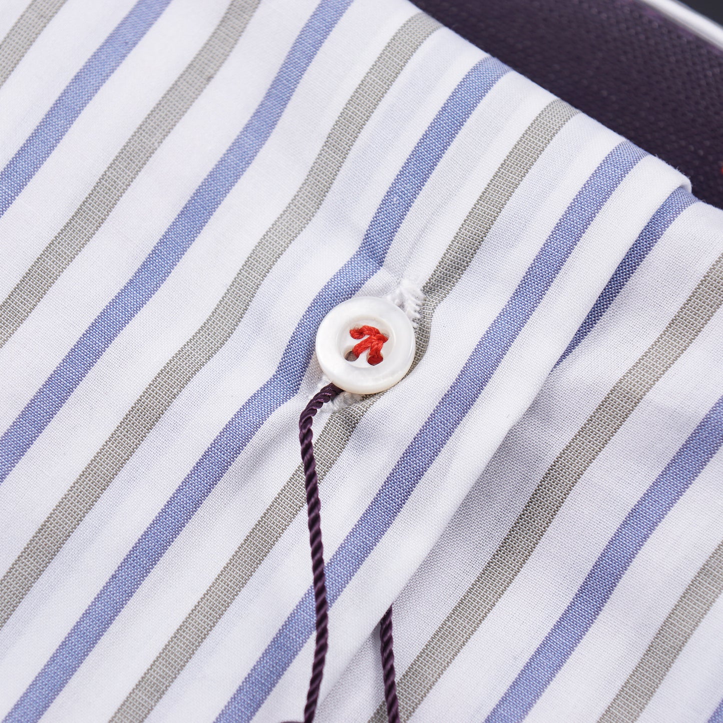 Isaia Modern 'Mix Fit' Striped Cotton Dress Shirt - Top Shelf Apparel