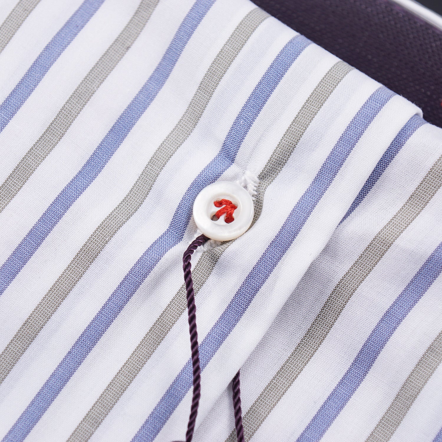 Isaia Modern 'Mix Fit' Striped Cotton Dress Shirt - Top Shelf Apparel