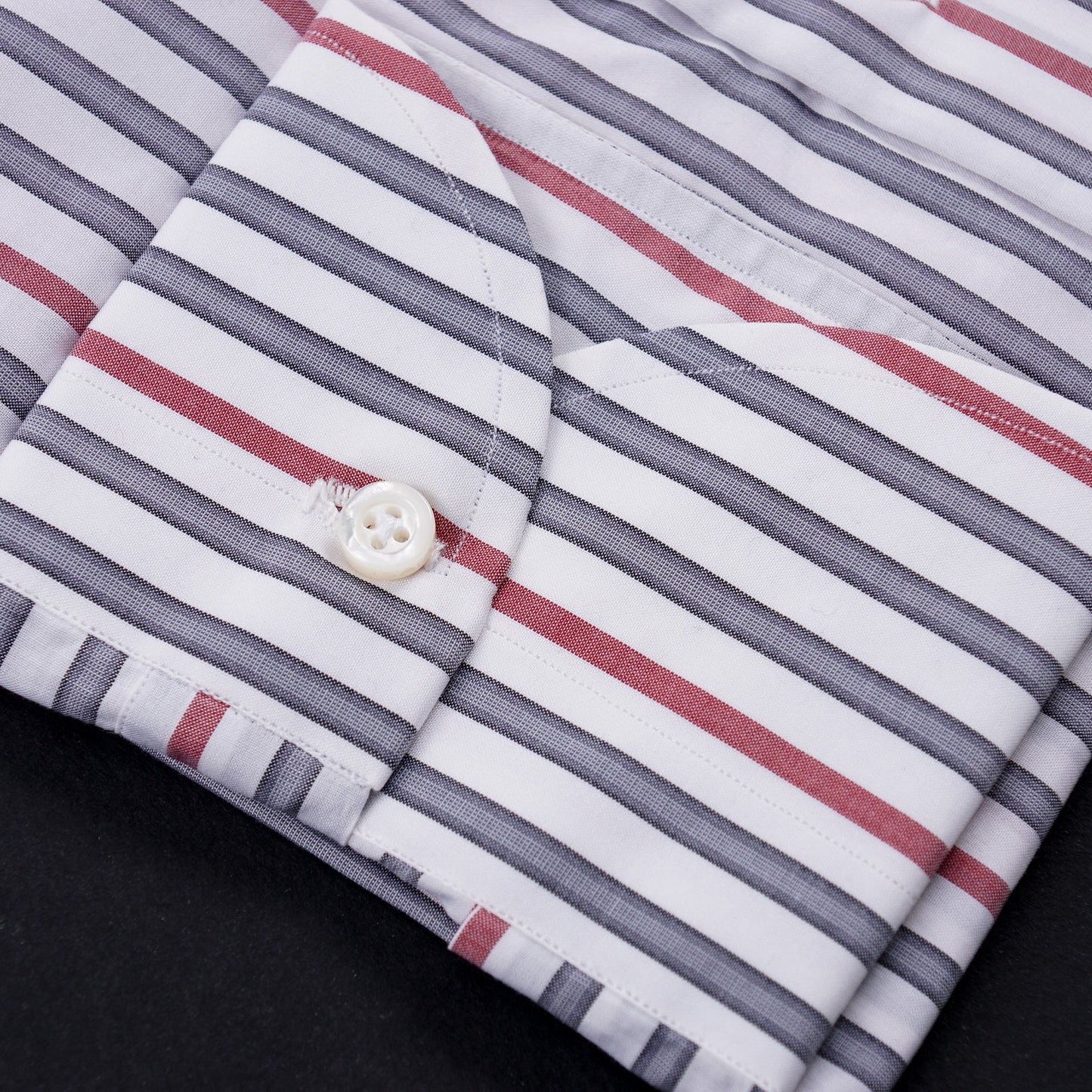 Isaia Modern 'Mix Fit' Striped Cotton Dress Shirt - Top Shelf Apparel