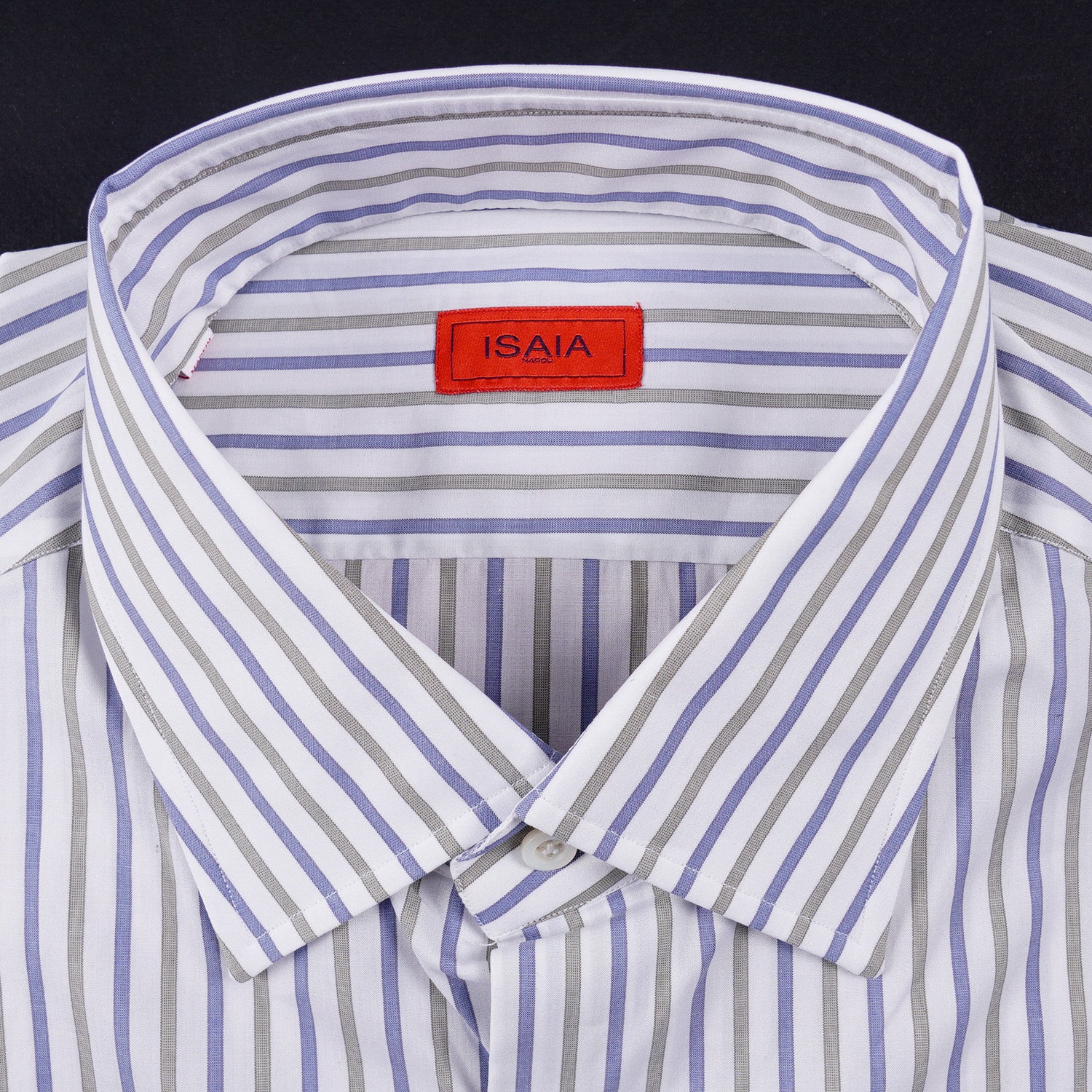 Isaia Modern 'Mix Fit' Striped Cotton Dress Shirt - Top Shelf Apparel