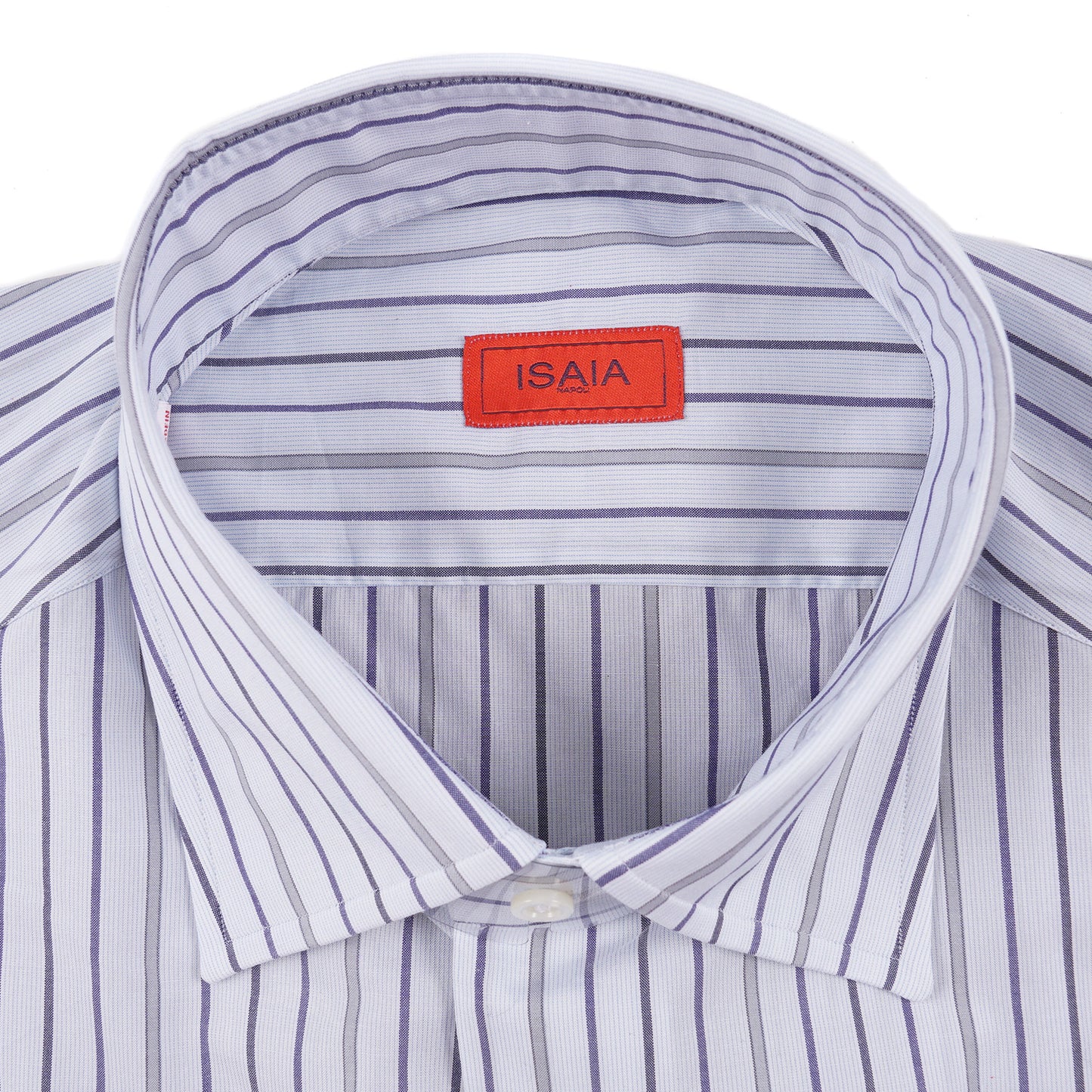 Isaia Modern 'Mix Fit' Striped Cotton Dress Shirt - Top Shelf Apparel