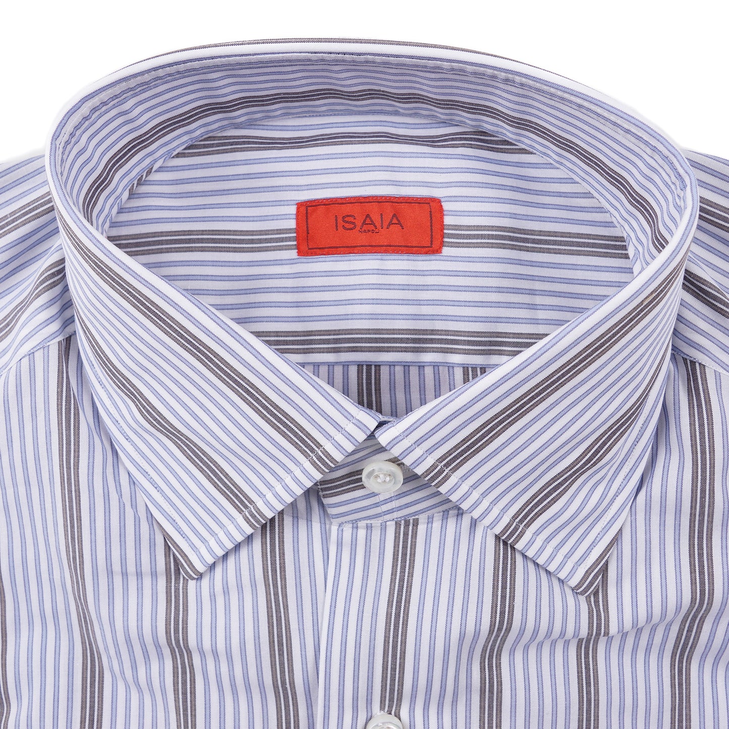 Isaia Modern 'Mix Fit' Striped Cotton Dress Shirt - Top Shelf Apparel