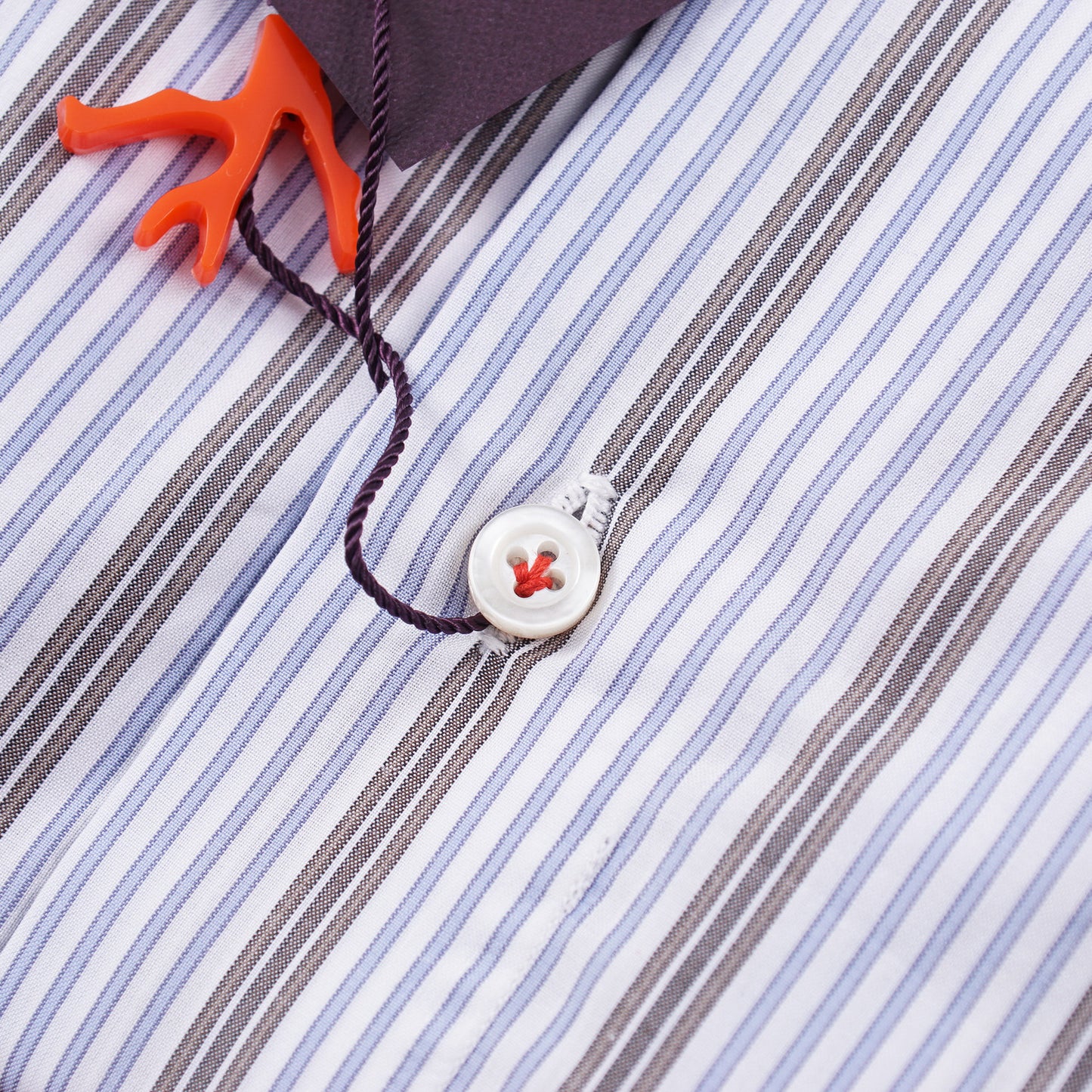 Isaia Modern 'Mix Fit' Striped Cotton Dress Shirt - Top Shelf Apparel