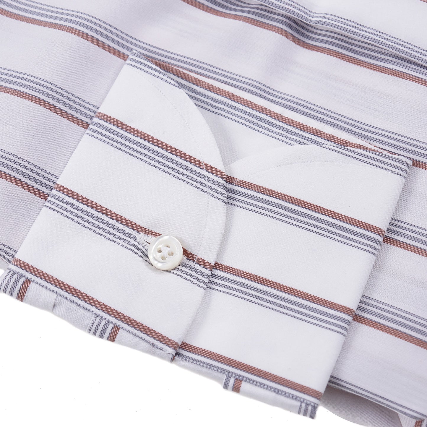 Isaia Modern 'Mix Fit' Striped Cotton Dress Shirt - Top Shelf Apparel