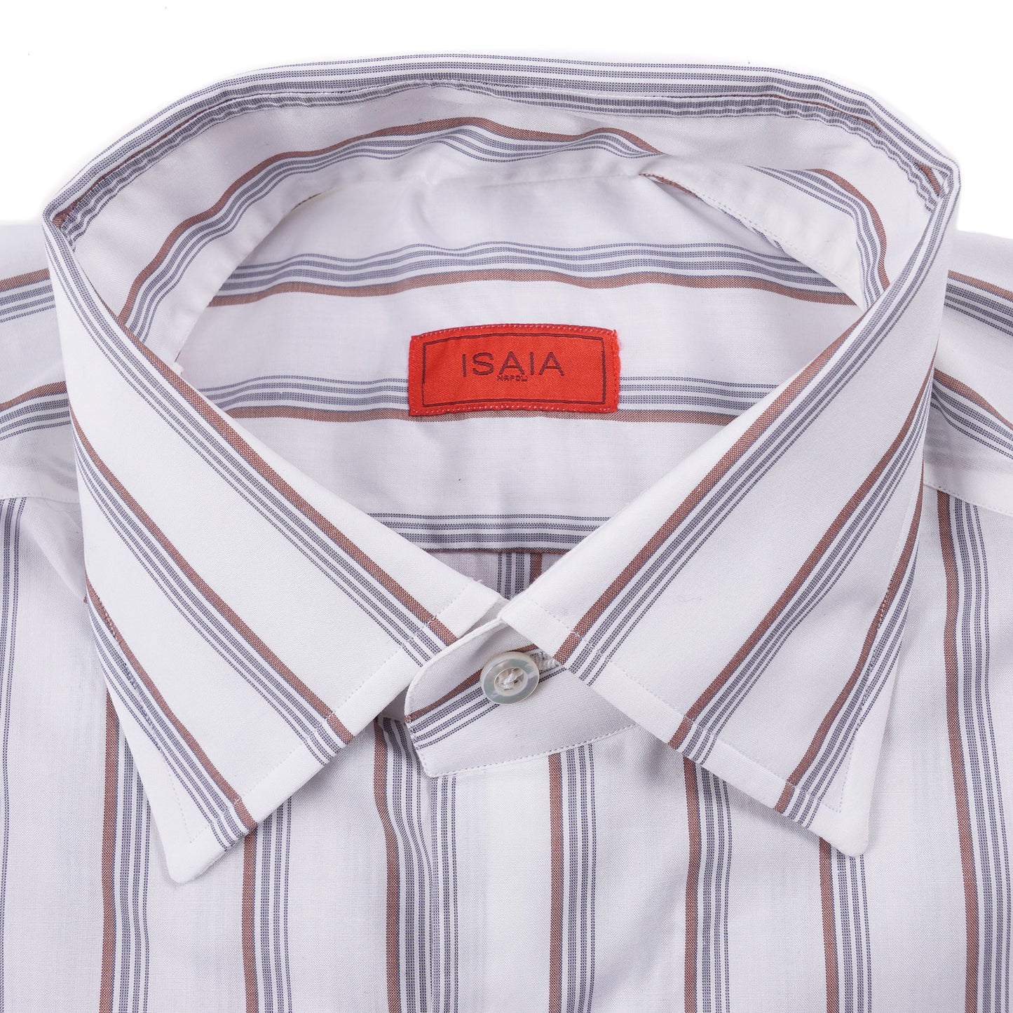 Isaia Modern 'Mix Fit' Striped Cotton Dress Shirt - Top Shelf Apparel