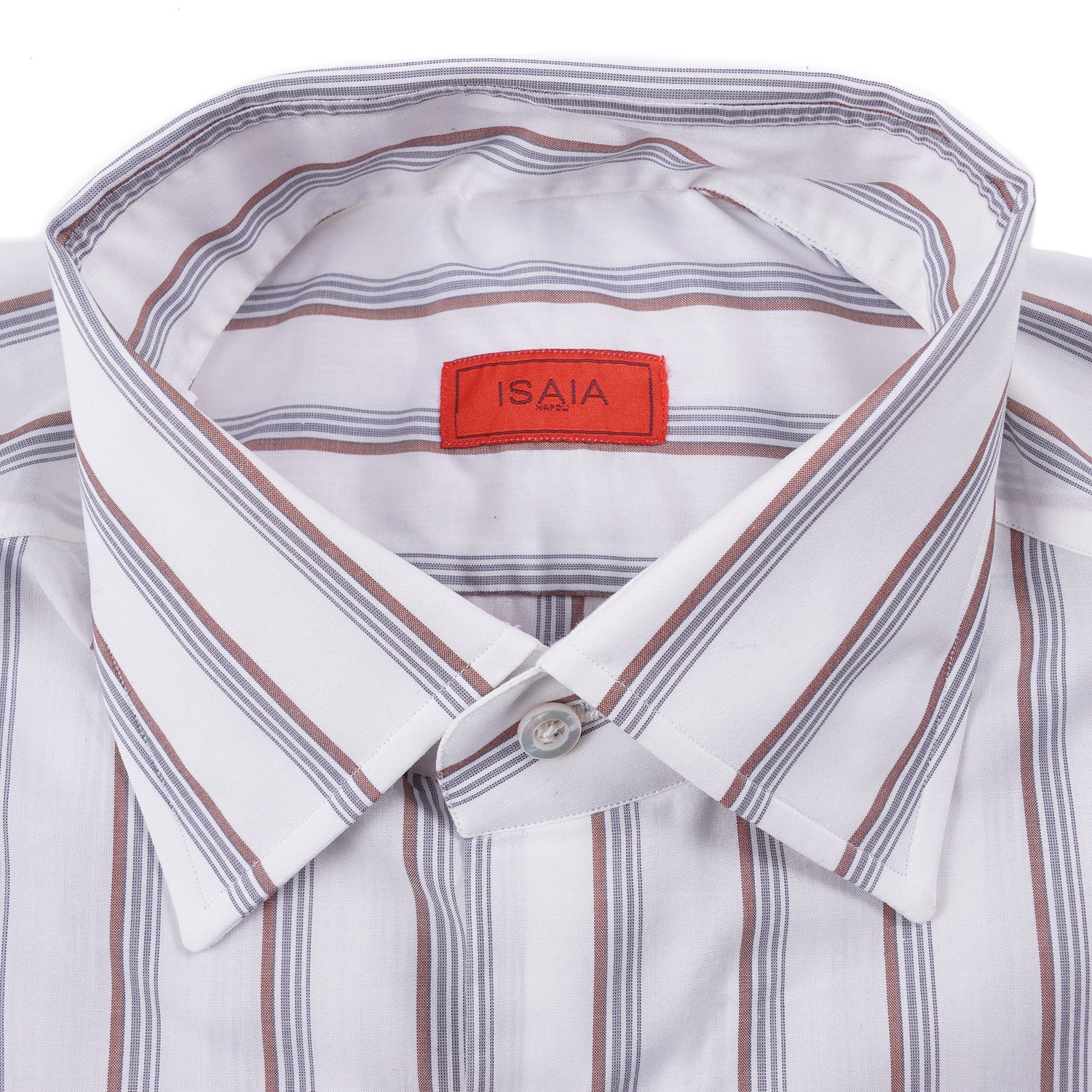 Isaia Modern 'Mix Fit' Striped Cotton Dress Shirt - Top Shelf Apparel