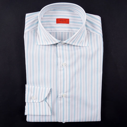 Isaia Modern 'Mix Fit' Cotton Dress Shirt - Top Shelf Apparel