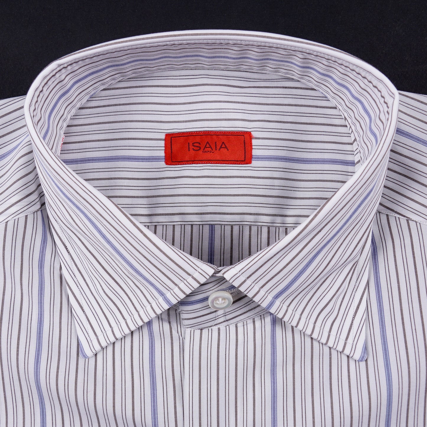 Isaia Modern 'Mix Fit' Striped Cotton Dress Shirt - Top Shelf Apparel