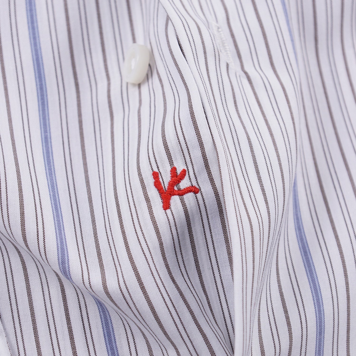 Isaia Modern 'Mix Fit' Striped Cotton Dress Shirt - Top Shelf Apparel