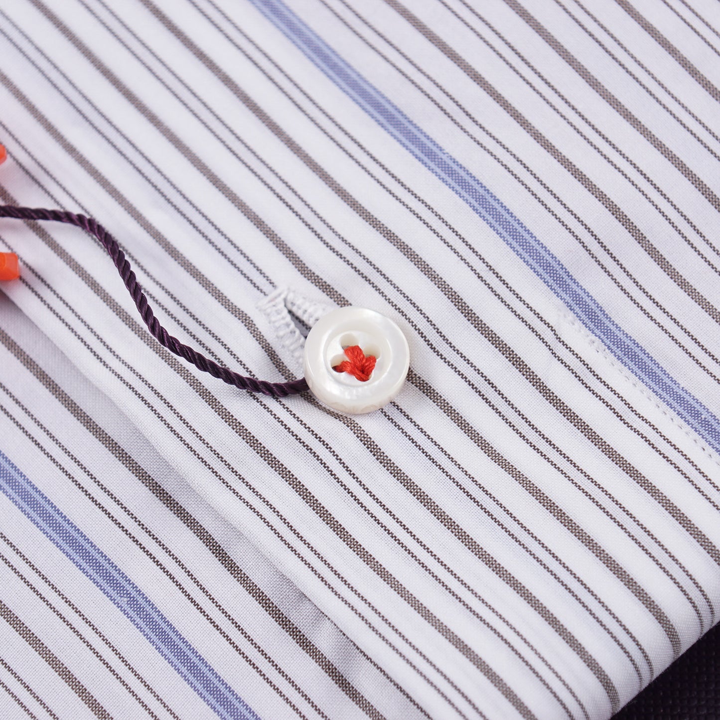 Isaia Modern 'Mix Fit' Striped Cotton Dress Shirt - Top Shelf Apparel