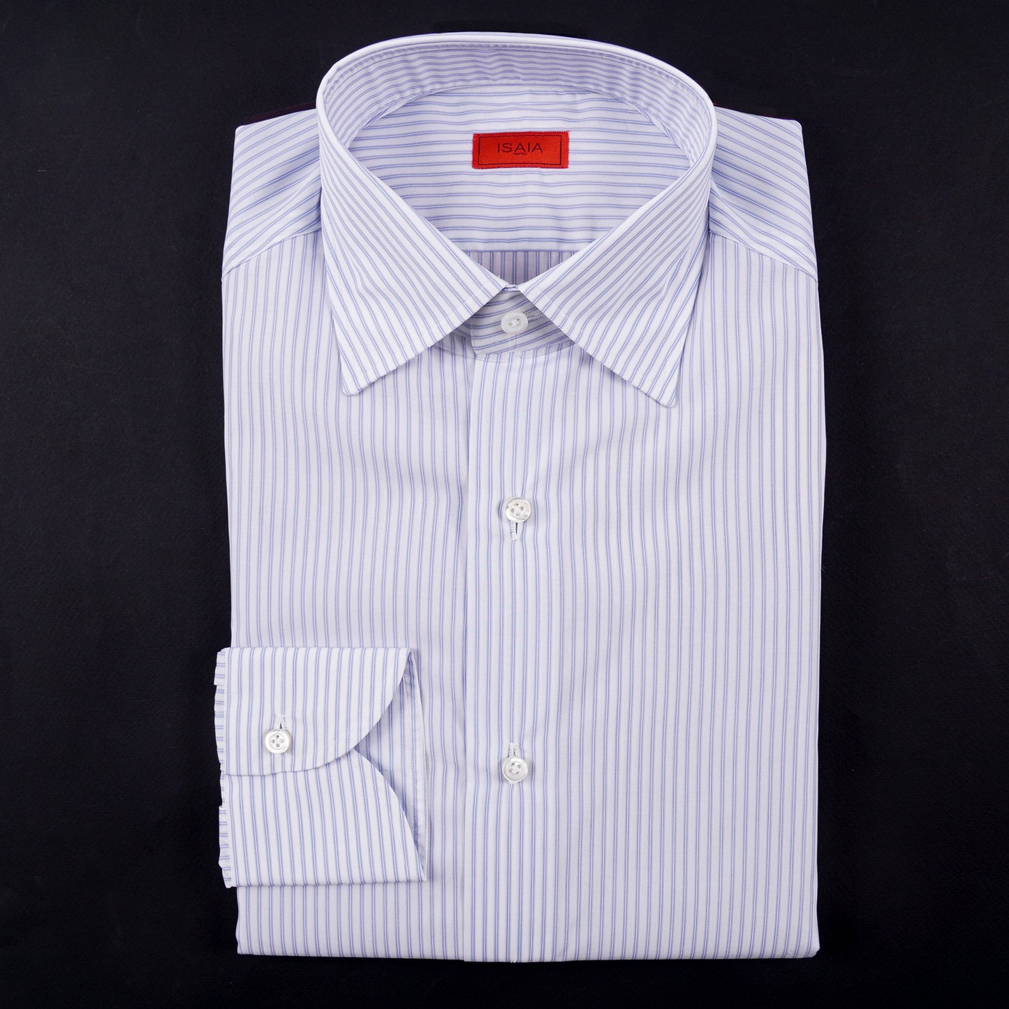 Isaia Modern 'Mix Fit' Striped Cotton Dress Shirt - Top Shelf Apparel