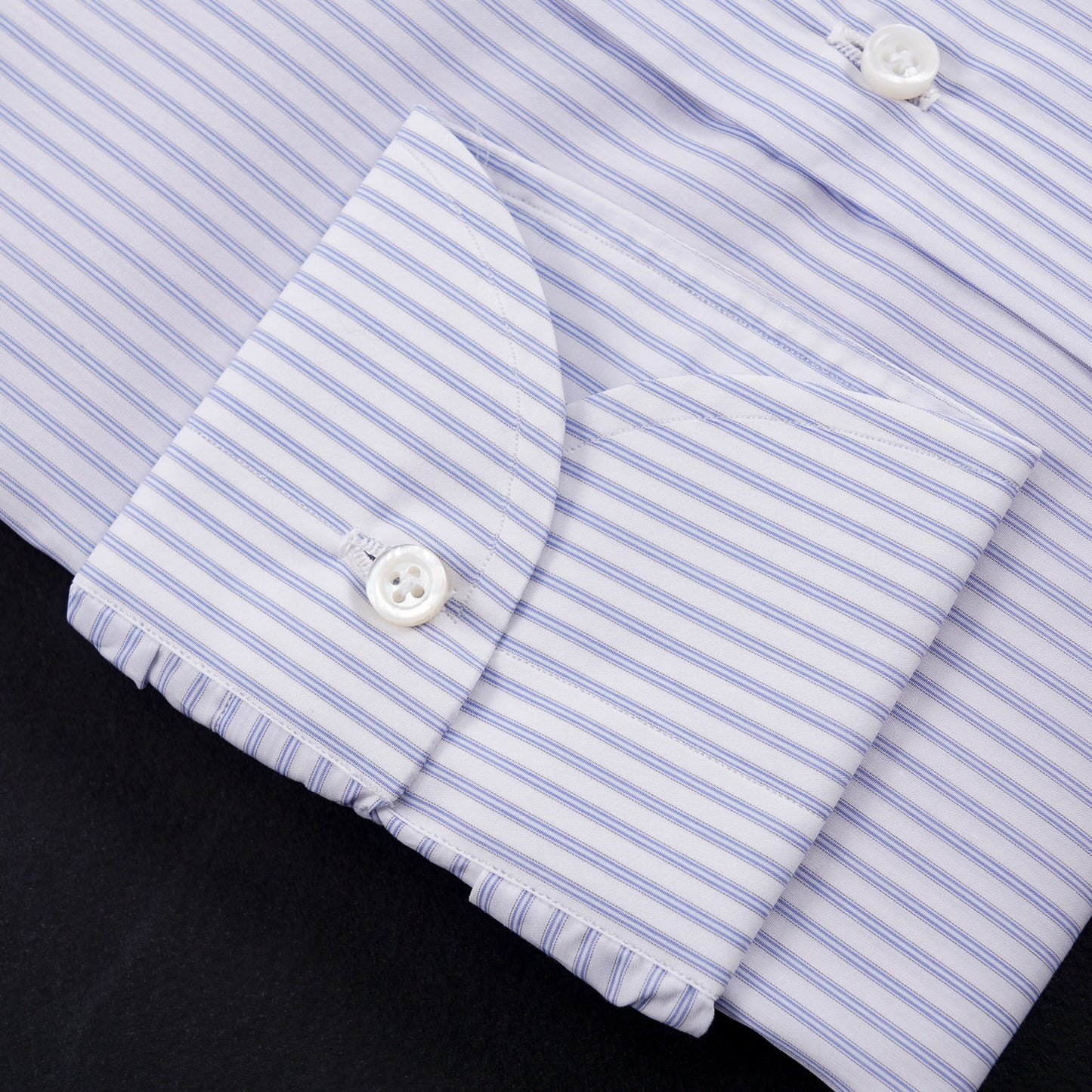 Isaia Modern 'Mix Fit' Striped Cotton Dress Shirt - Top Shelf Apparel
