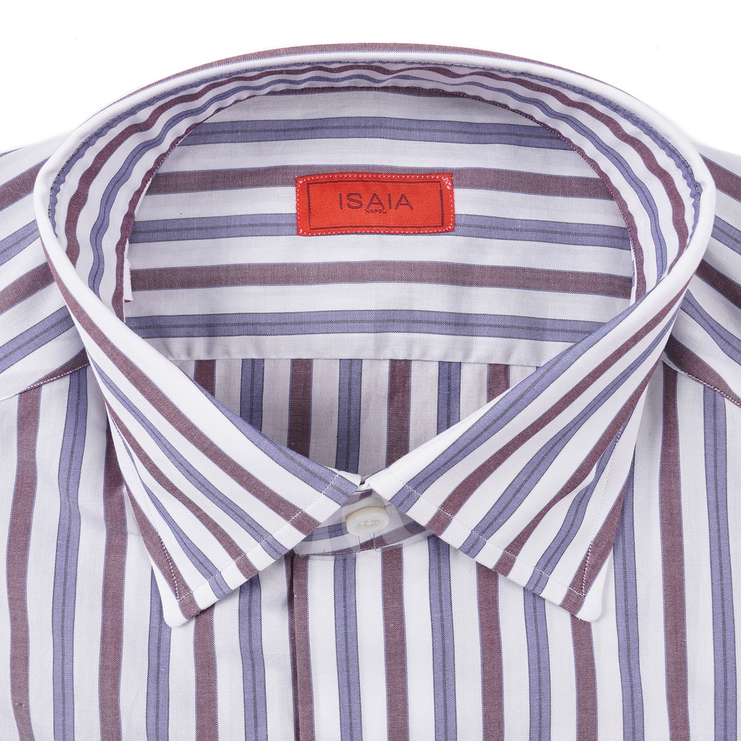 Isaia Modern 'Mix Fit' Striped Cotton Dress Shirt - Top Shelf Apparel