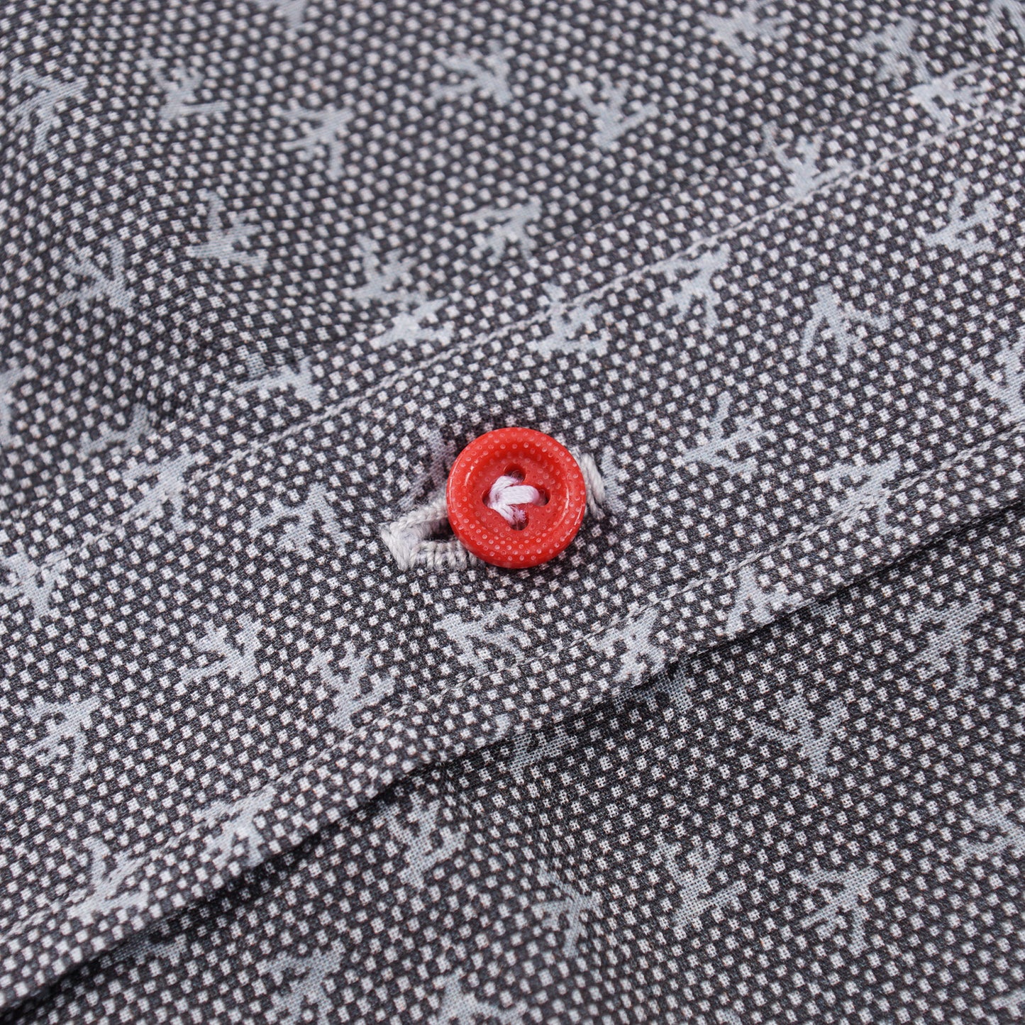 Isaia Short Sleeve Printed Cotton Shirt - Top Shelf Apparel