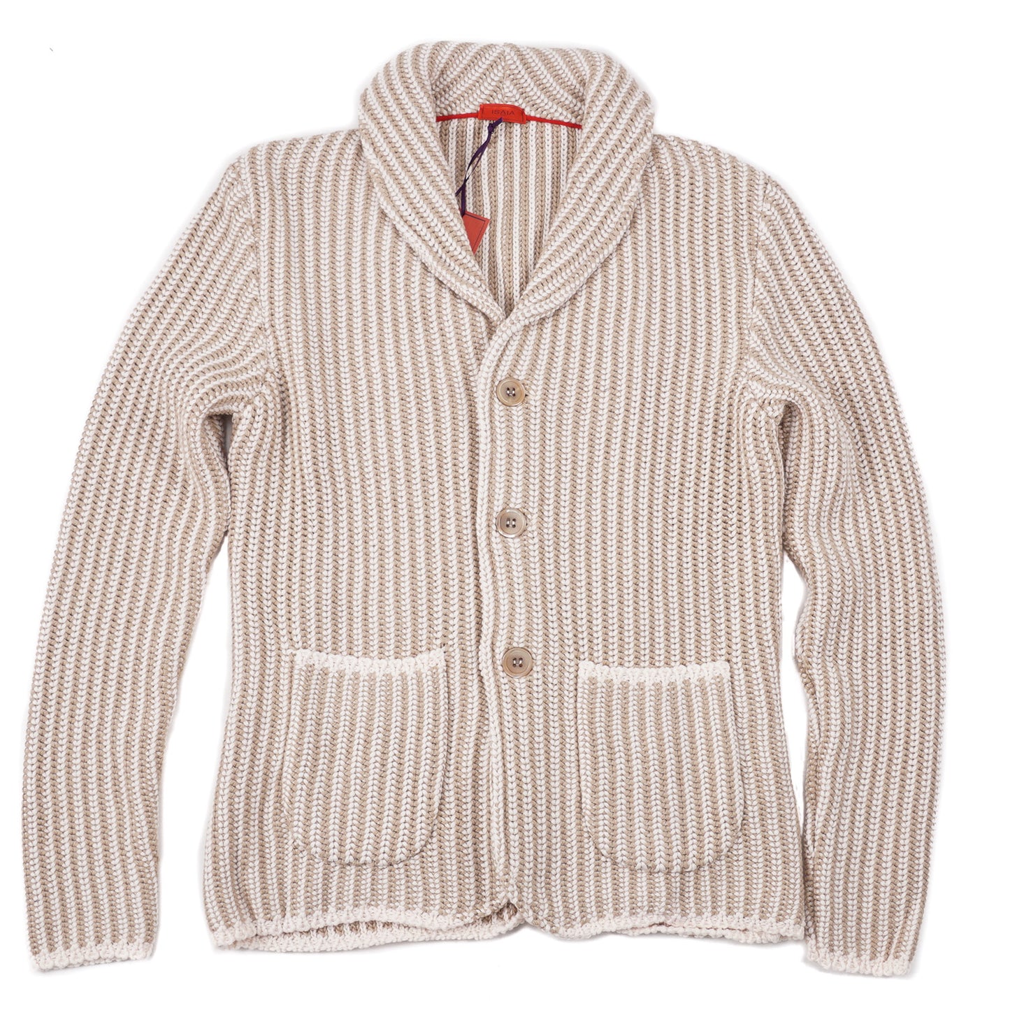Isaia Slim-Fit Knit Cardigan Blazer - Top Shelf Apparel