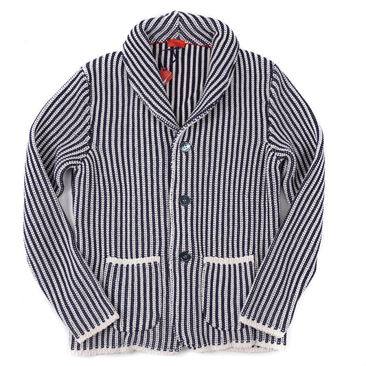Isaia Slim-Fit Knit Cardigan Blazer - Top Shelf Apparel