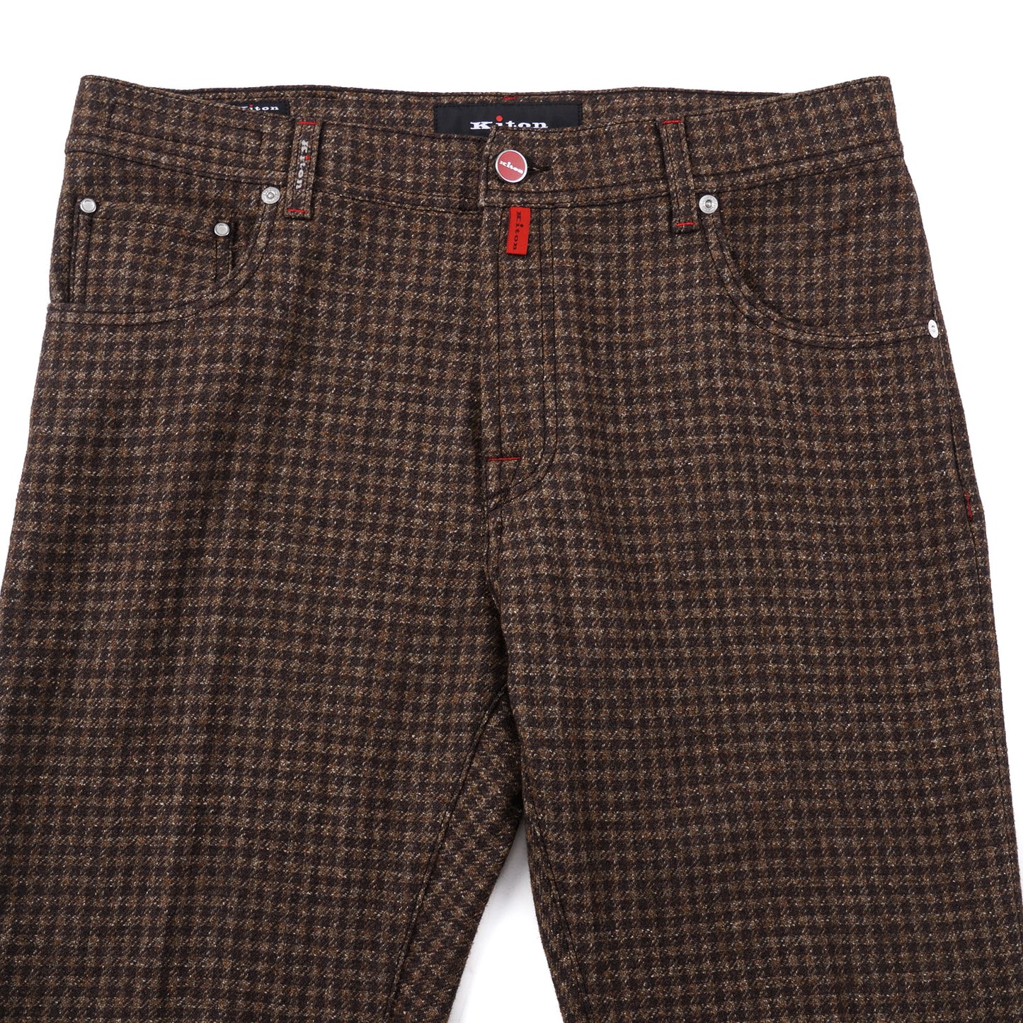 Kiton Slim Fit Five-Pocket Soft Woven Wool Pants - Top Shelf Apparel
