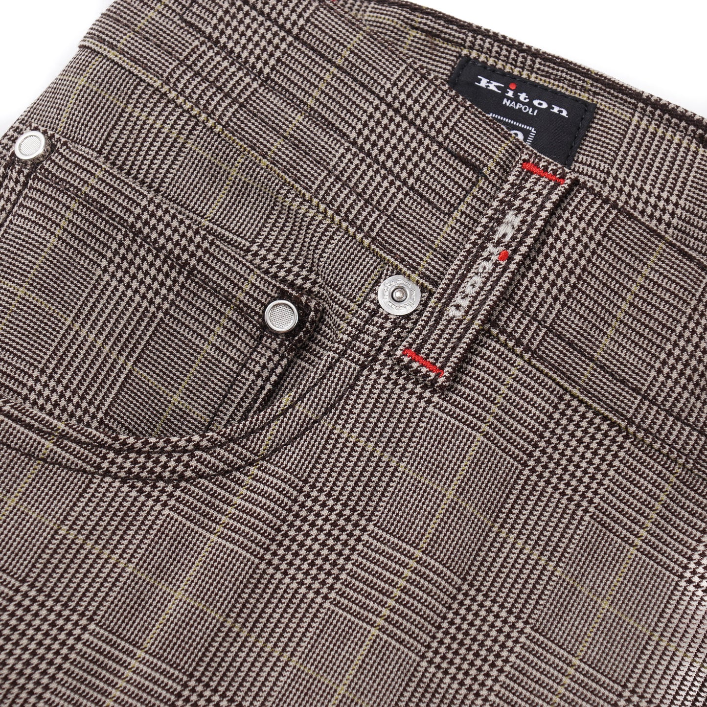 Kiton Slim Fit Five-Pocket Stretch Wool Pants - Top Shelf Apparel