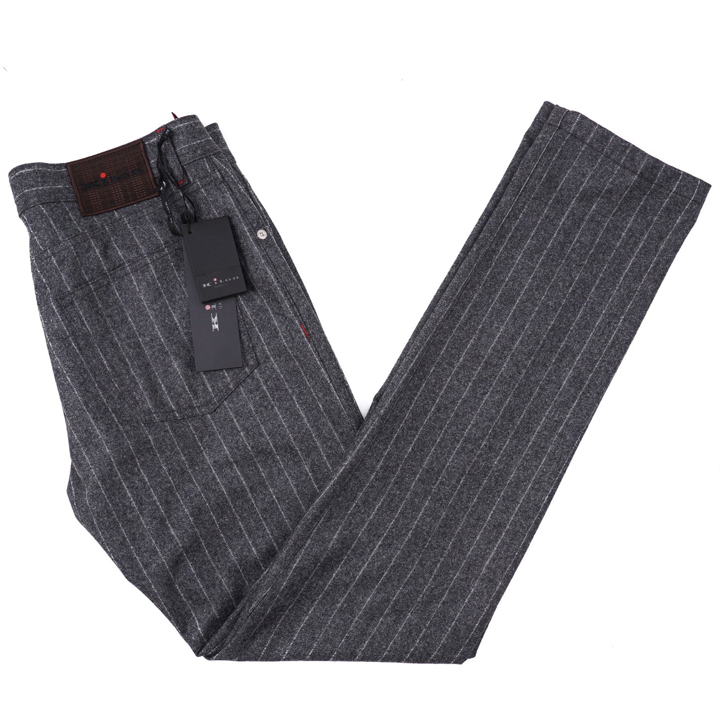 Kiton Slim Fit Five-Pocket Wool Pants - Top Shelf Apparel