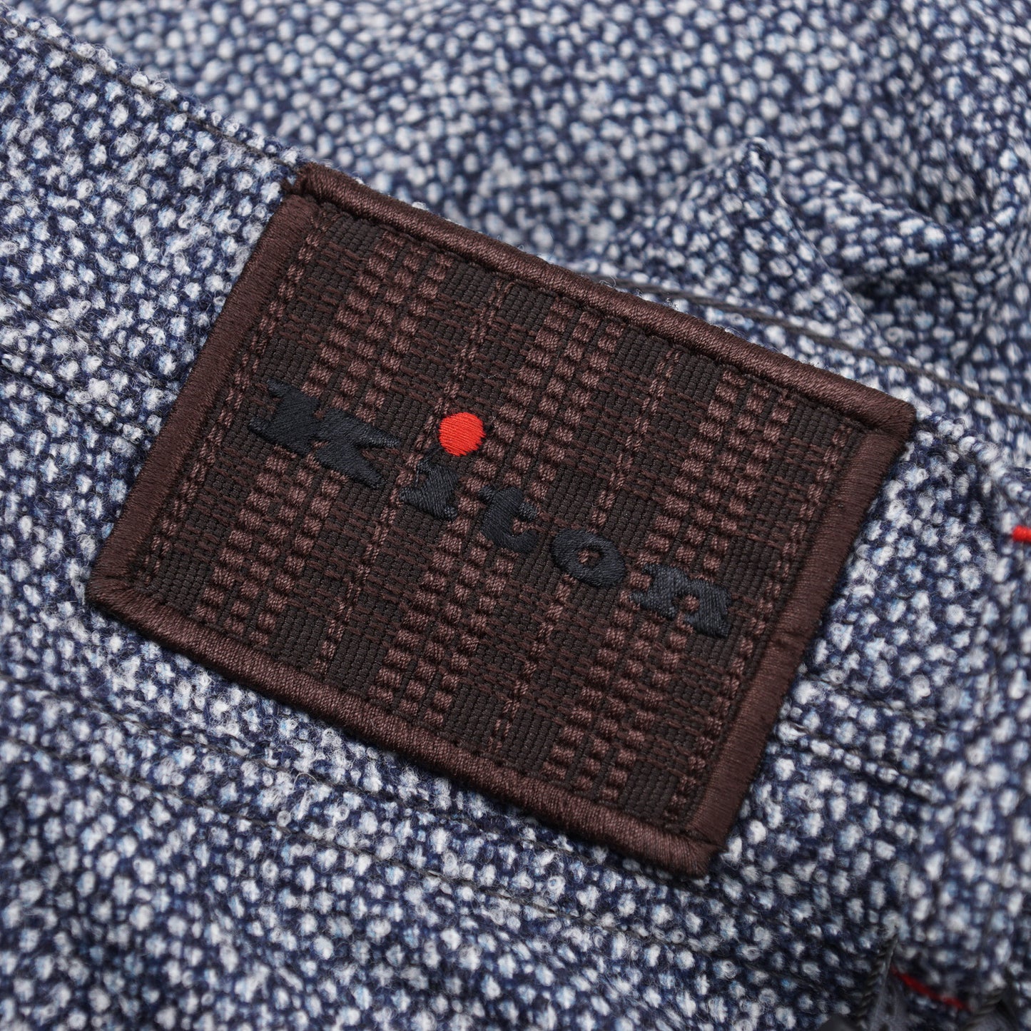 Kiton Slim Fit Five-Pocket Boucle Wool Pants - Top Shelf Apparel