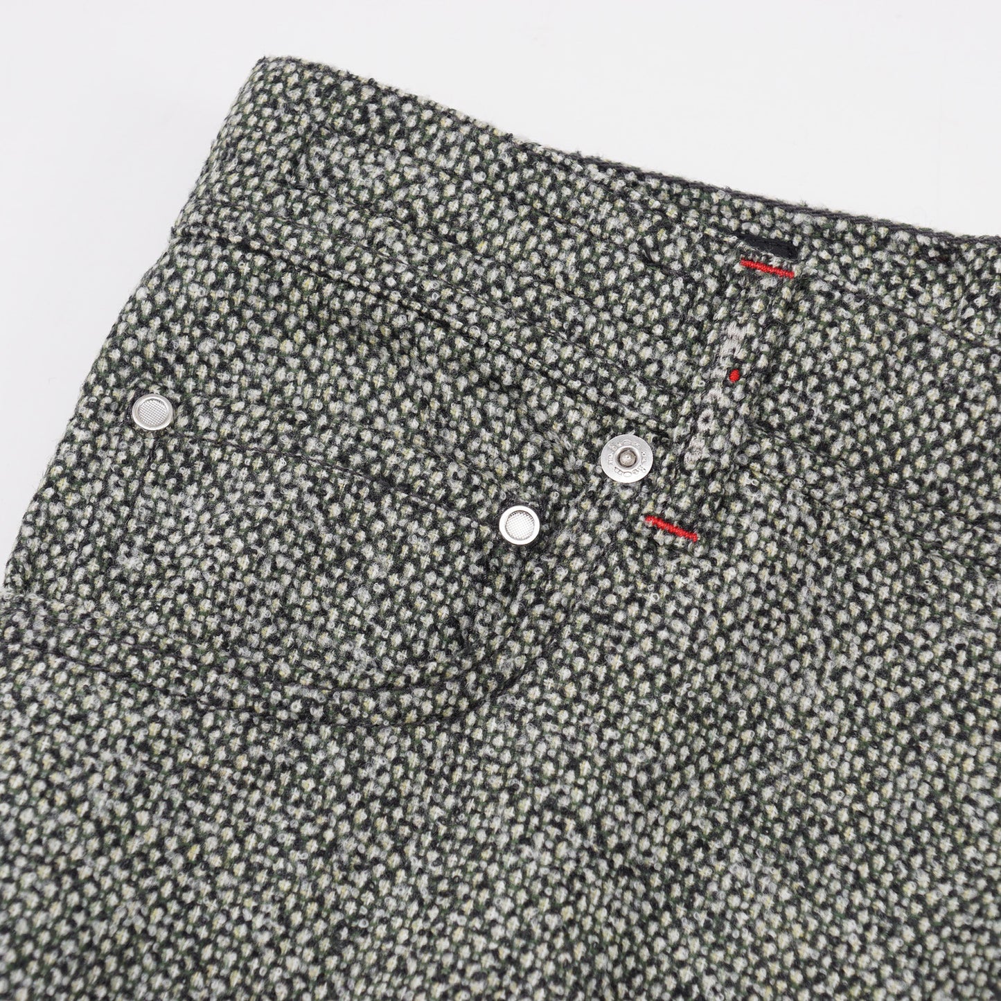 Kiton Slim Fit Five-Pocket Boucle Wool Pants - Top Shelf Apparel