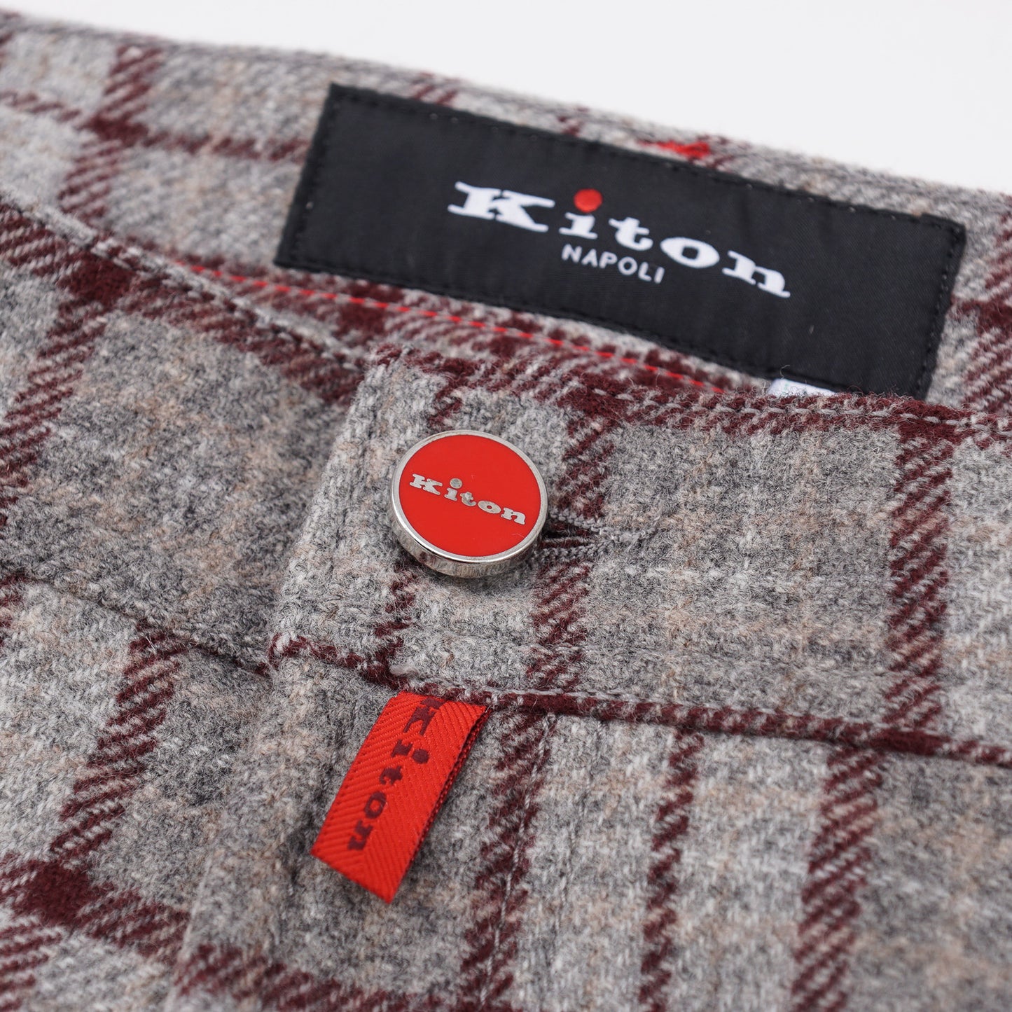 Kiton Slim Fit Five-Pocket Wool Pants - Top Shelf Apparel