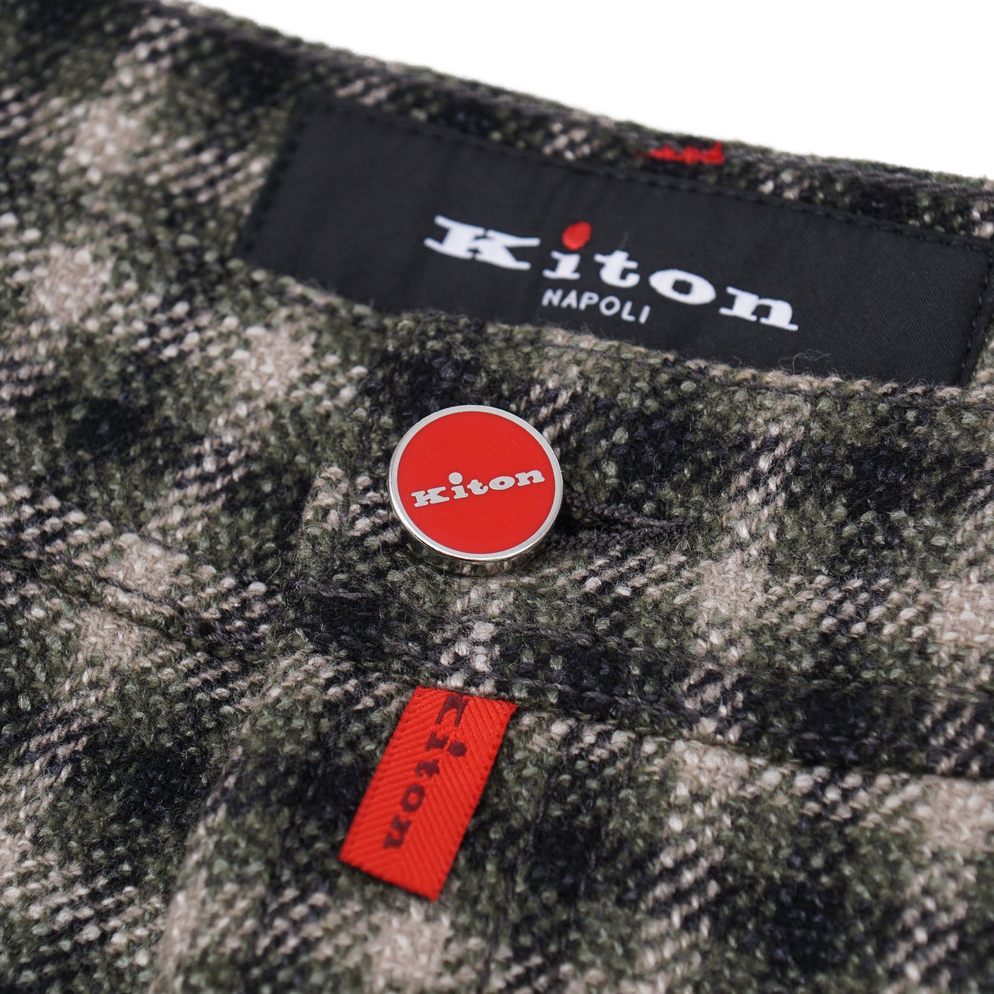 Kiton Slim Fit Five-Pocket Wool Pants - Top Shelf Apparel