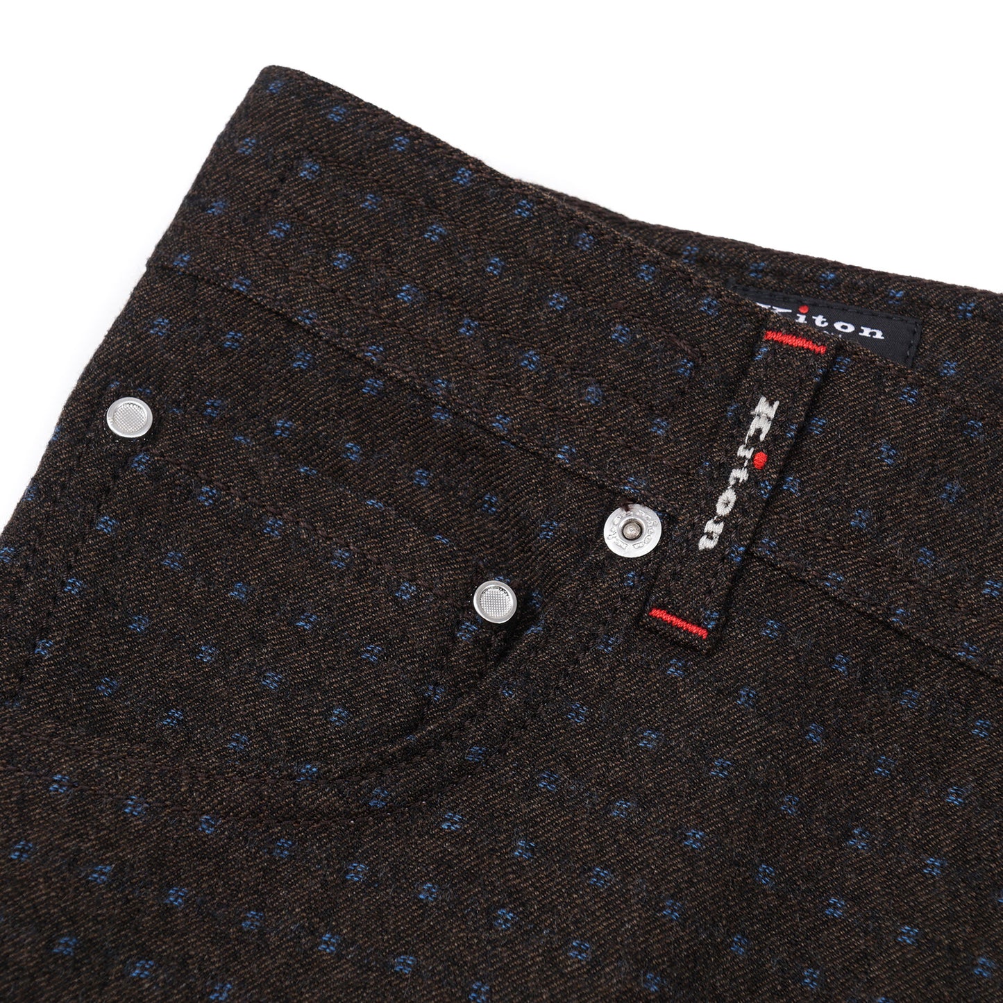 Kiton Slim Fit Five-Pocket Wool Pants - Top Shelf Apparel