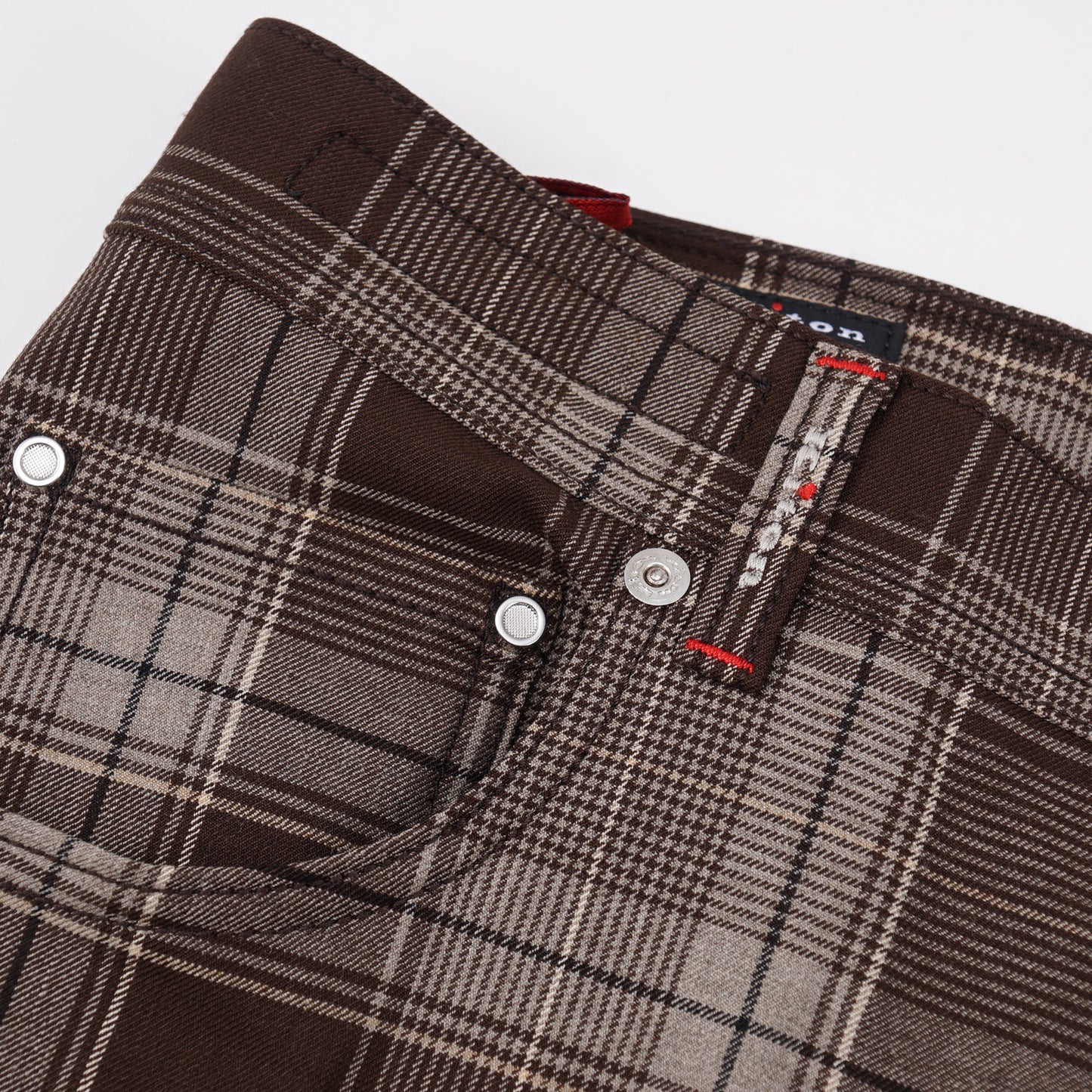 Kiton Slim Fit Five-Pocket Wool Pants - Top Shelf Apparel