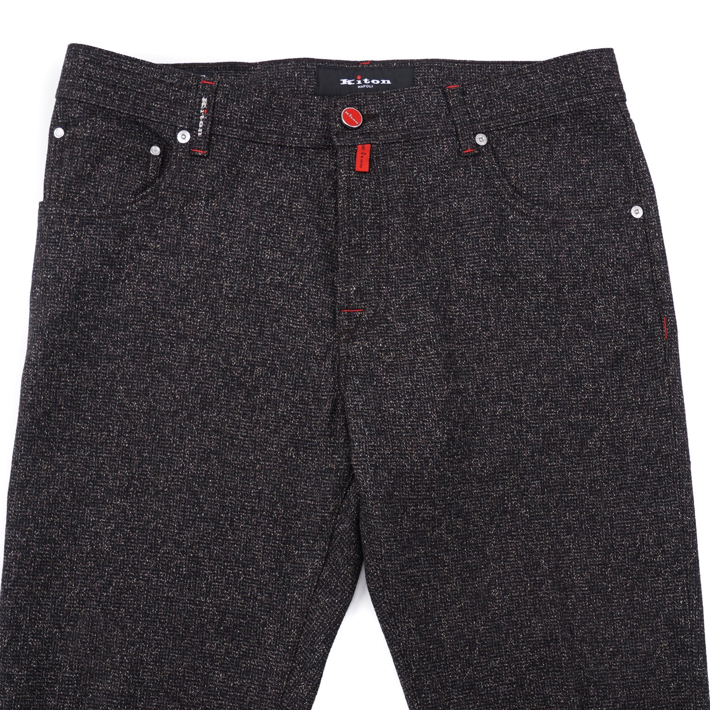 Kiton Slim Fit Five-Pocket Wool Pants - Top Shelf Apparel