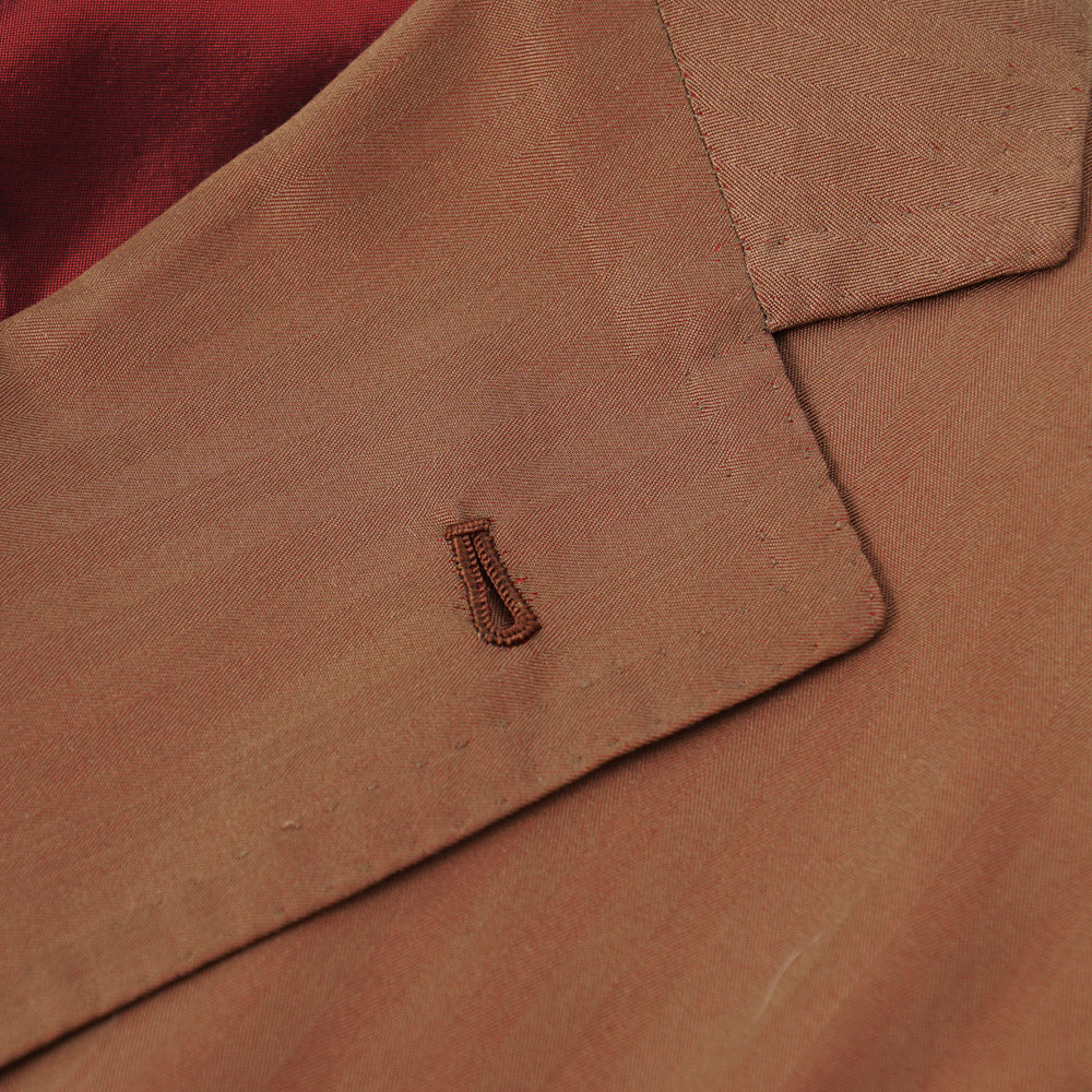 Orazio Luciano Herringbone Cotton and Silk Sport Coat - Top Shelf Apparel