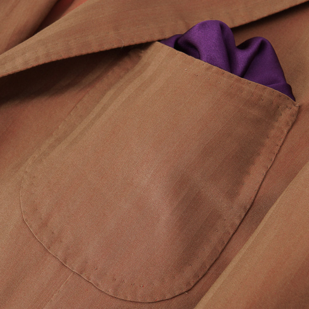 Orazio Luciano Herringbone Cotton and Silk Sport Coat - Top Shelf Apparel
