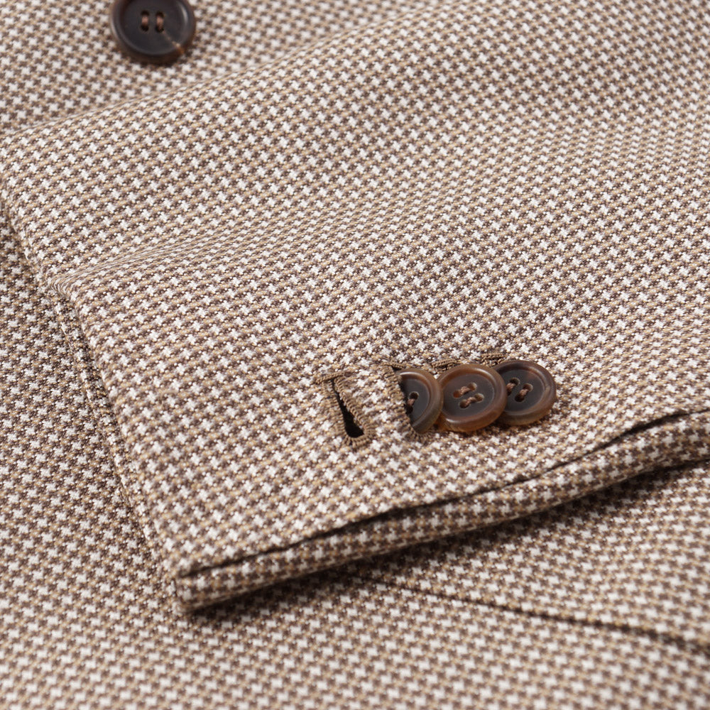 Orazio Luciano Houndstooth Silk and Wool Sport Coat - Top Shelf Apparel