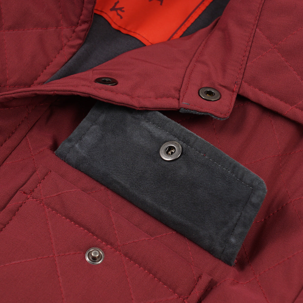 Isaia Quilted Storm System Shirt-Jacket - Top Shelf Apparel