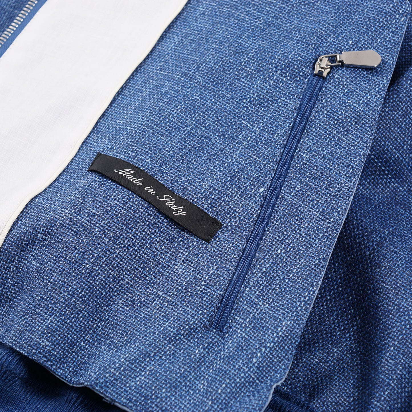 Cesare Attolini Wool-Linen-Silk Bomber Jacket - Top Shelf Apparel