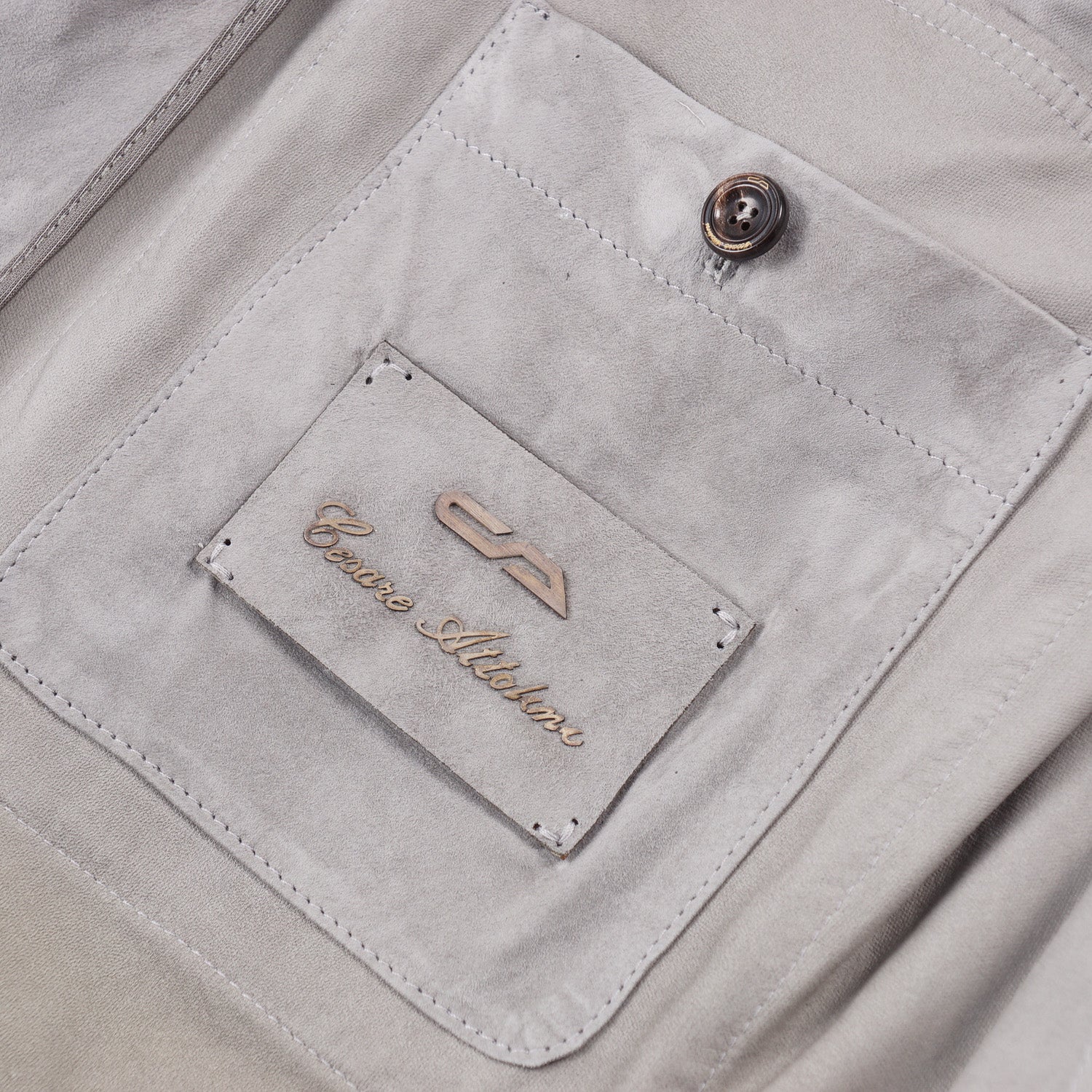 Cesare Attolini Nappa Suede Field Jacket - Top Shelf Apparel