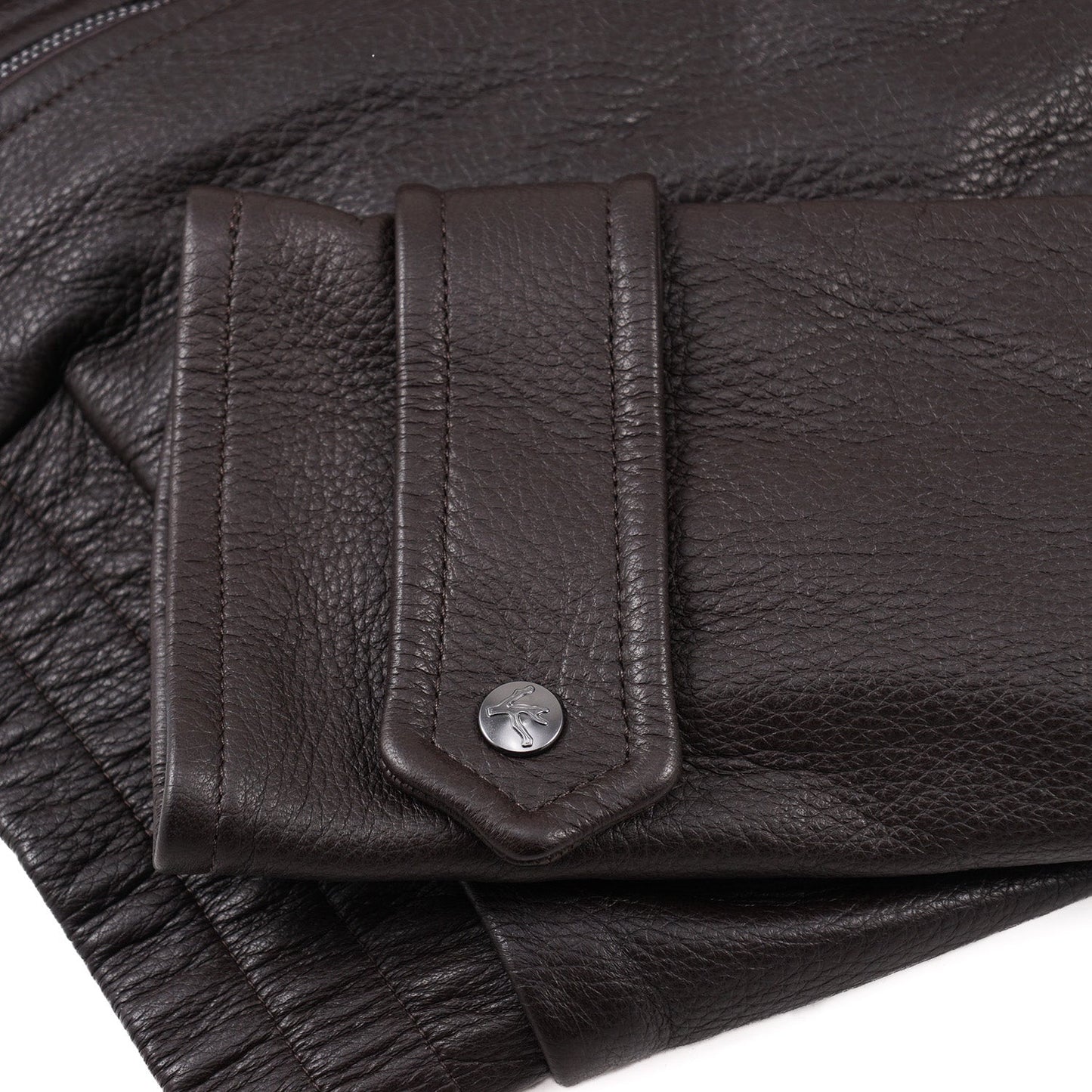 Isaia Deerskin Leather Bomber Jacket - Top Shelf Apparel
