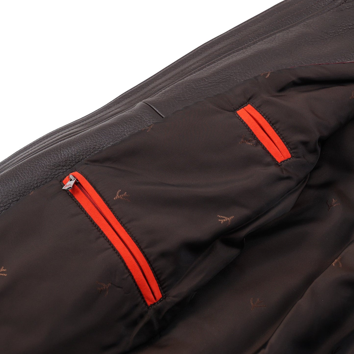 Isaia Deerskin Leather Bomber Jacket - Top Shelf Apparel