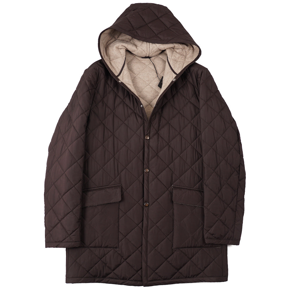 Cesare Attolini Cashmere-Lined Quilted Parka - Top Shelf Apparel
