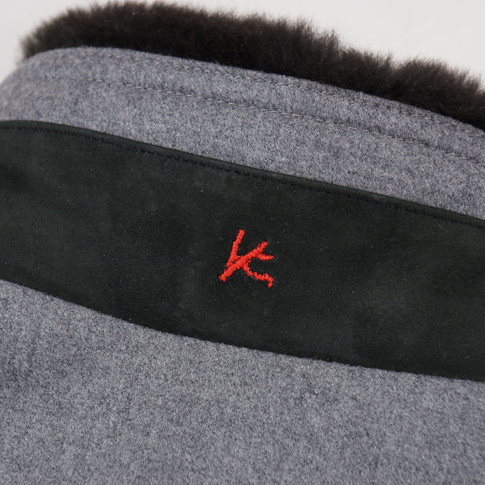 Isaia Wool Field Jacket with Fur Collar - Top Shelf Apparel