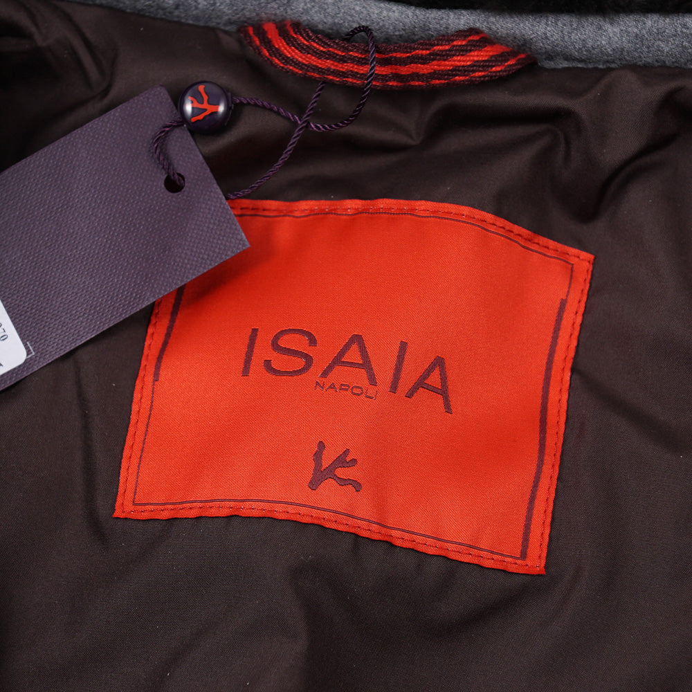 Isaia Wool Field Jacket with Fur Collar - Top Shelf Apparel