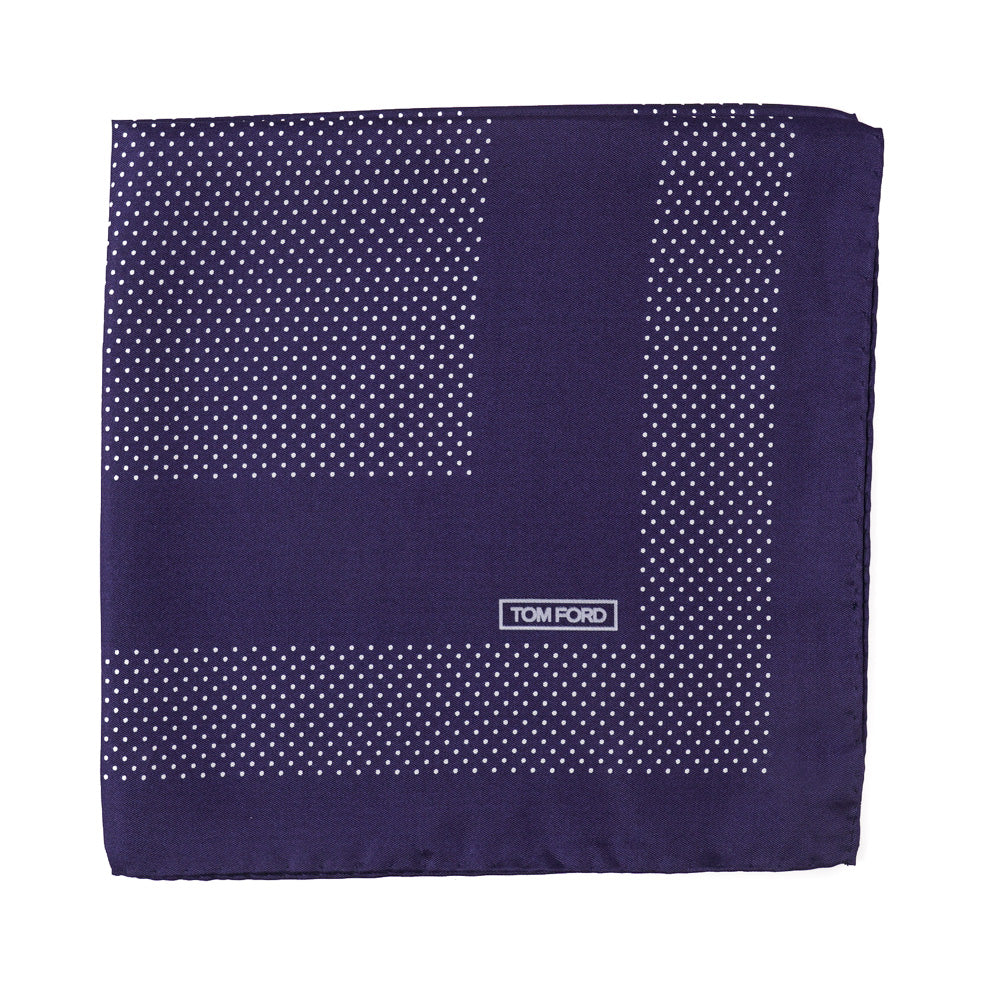 Tom Ford Dot Print Pocket Square - Top Shelf Apparel