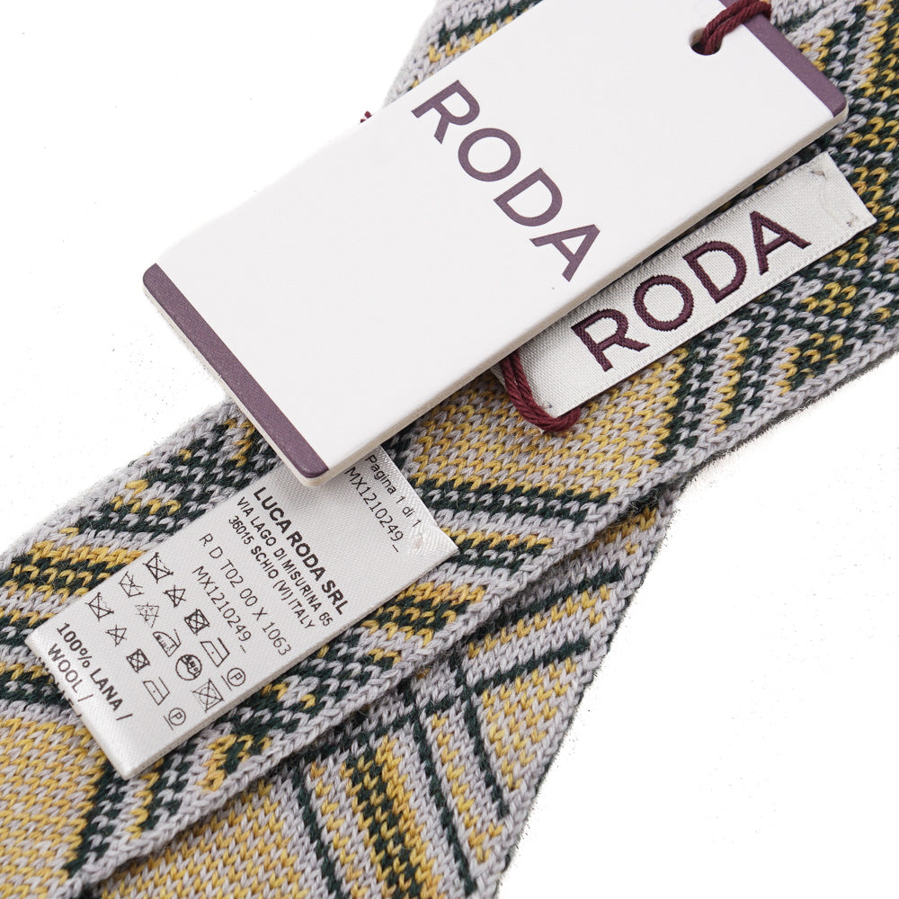 Roda Slim-Width Knit Wool Tie - Top Shelf Apparel