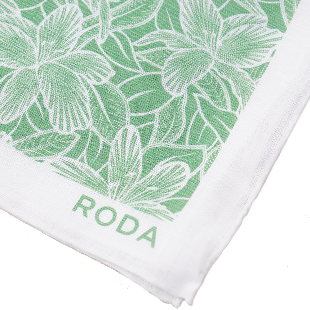 Roda Floral Print Linen Pocket Square - Top Shelf Apparel
