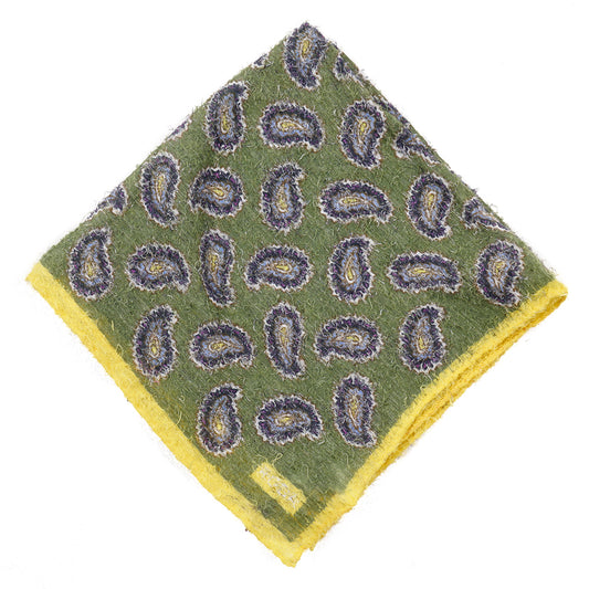 Roda Paisley Print Pocket Square - Top Shelf Apparel