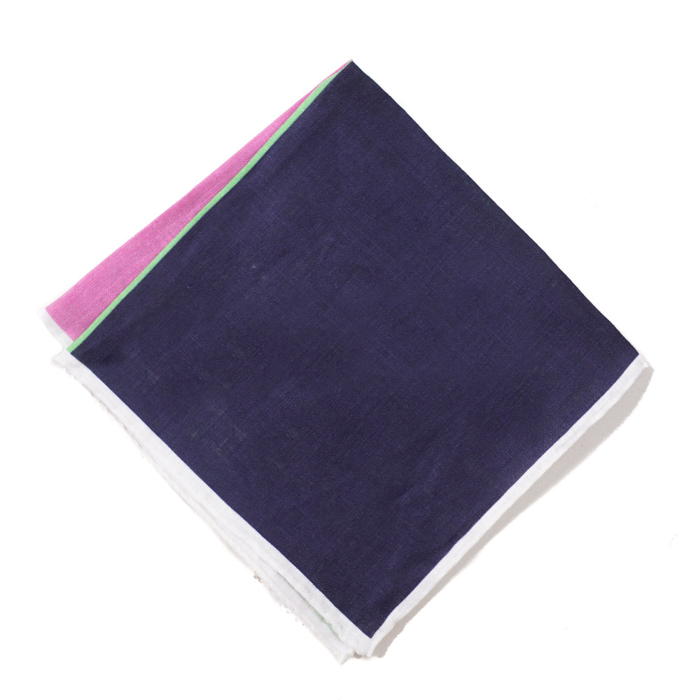 Roda Printed Linen Pocket Square - Top Shelf Apparel