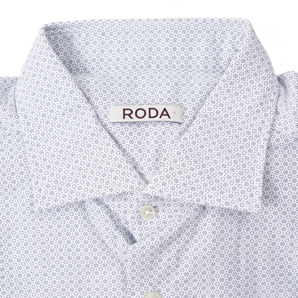Roda Jacquard Print Cotton Shirt - Top Shelf Apparel