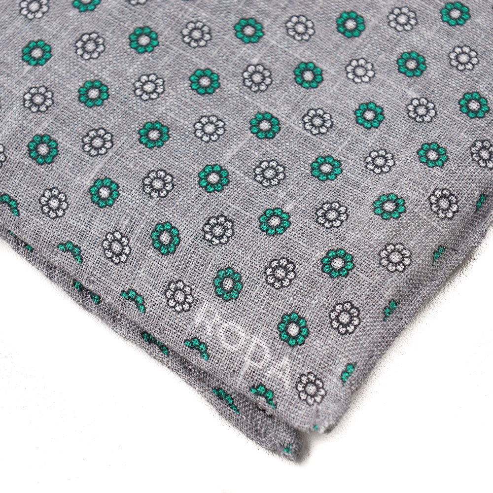 Roda Floral Print Linen Pocket Square - Top Shelf Apparel